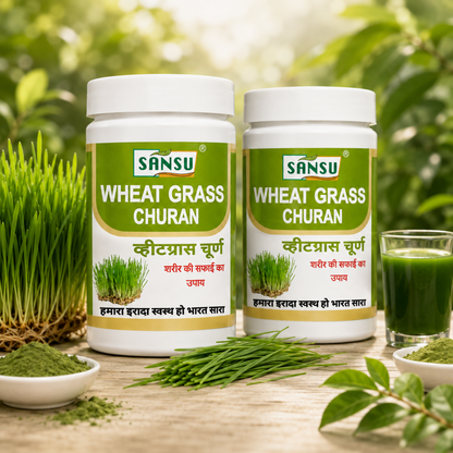 Sansu Wheat Grass Churan 100 Gm (Pack of 2)