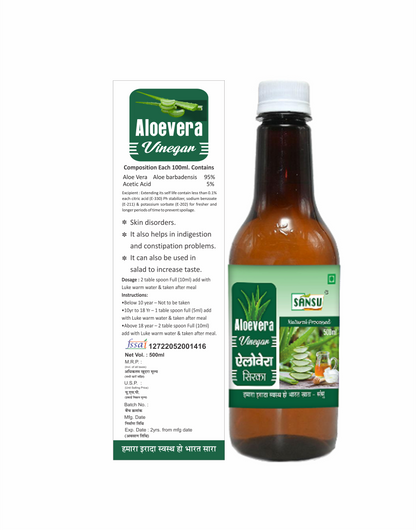 SANSU ALOEVERA VINEGER (500ML)