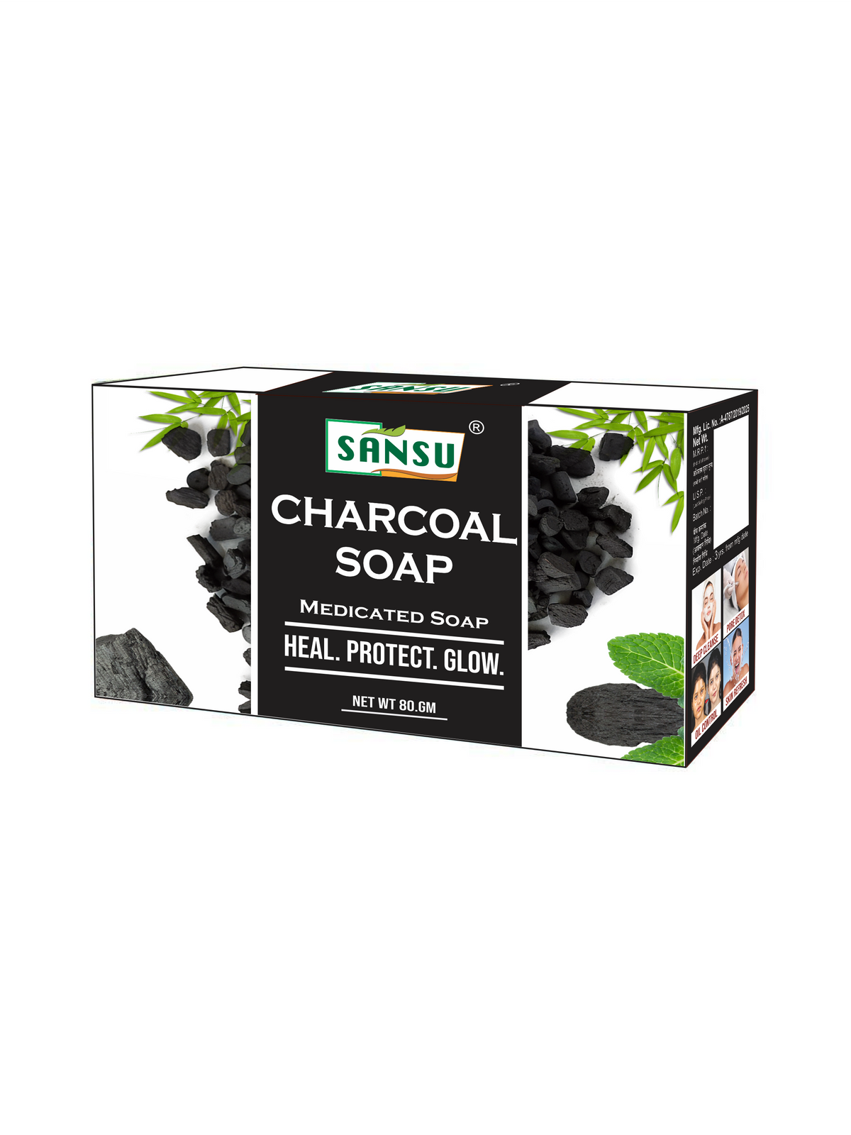 charcoal Soap 80GM