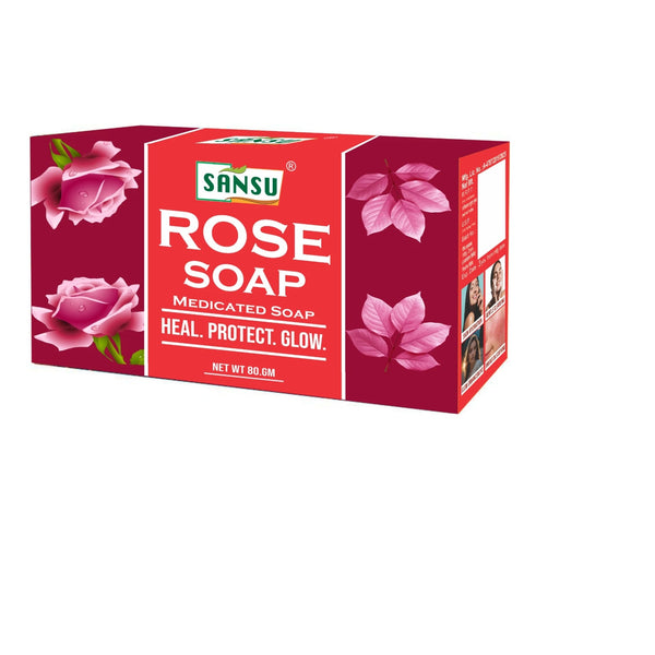 Sansu Rose Soap box