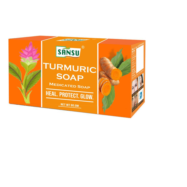 Sansu Turmeric Soap box