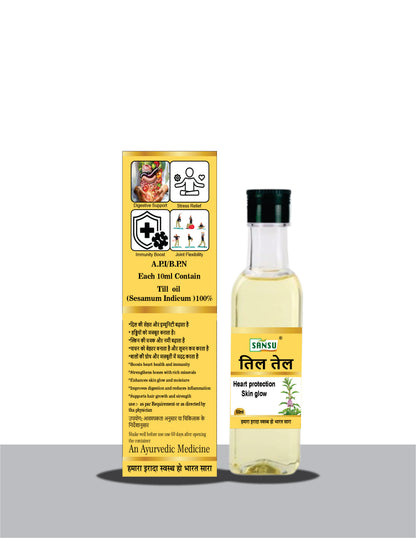 SANSU TIL OIL 100ml & 50ml (Pack Of 2)