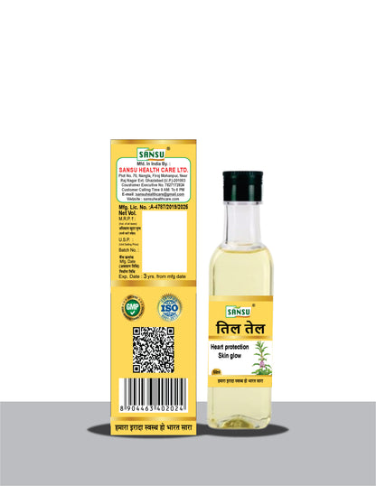 SANSU TIL OIL 100ml & 50ml (Pack Of 2)