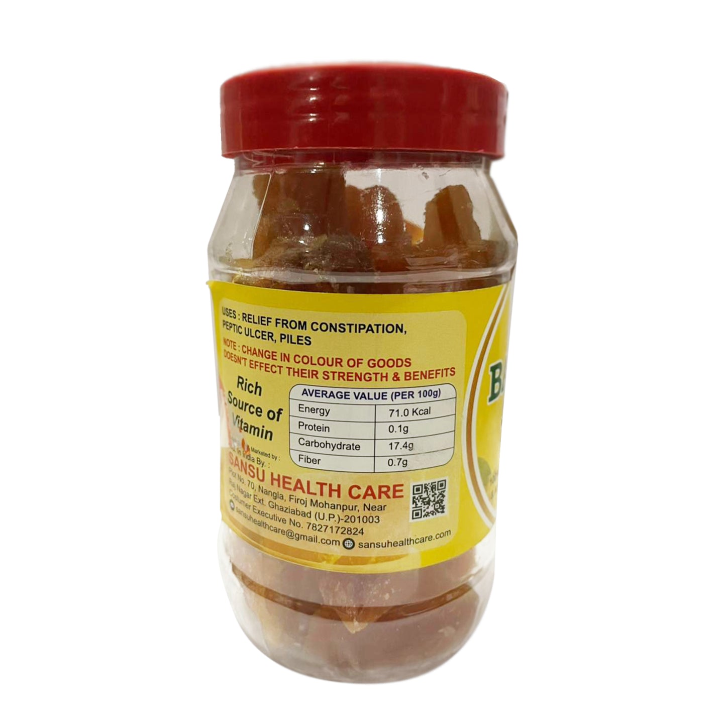 SANSU Homemade Bel Candy , (Immunity Booster Pack)| Good For Health / Sun-Dried Candy (Bael Candy - 200gms)( Pack of 2)