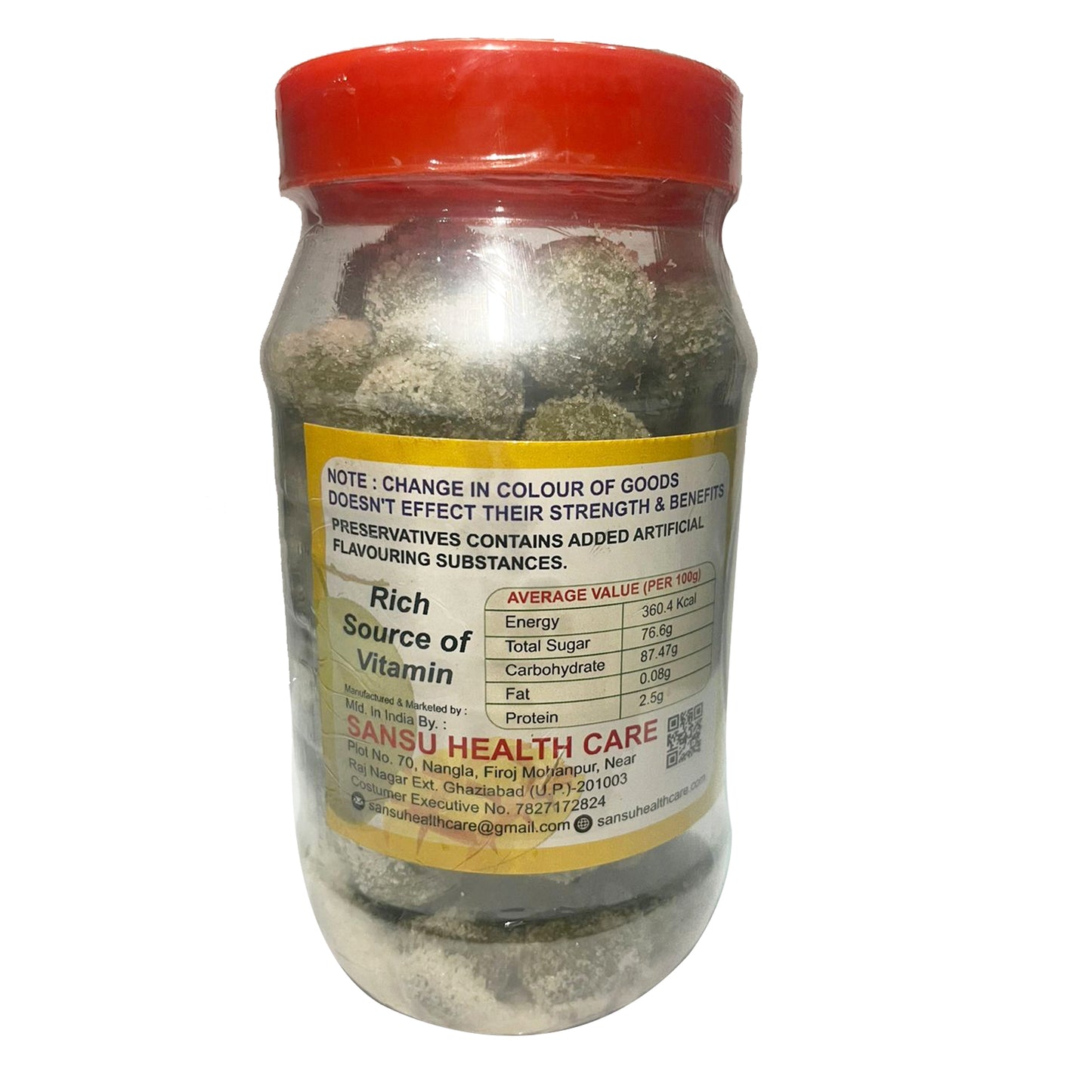 SANSU Mango Candy | Vegetarian | No Transfat | Sweet Candies (200g)