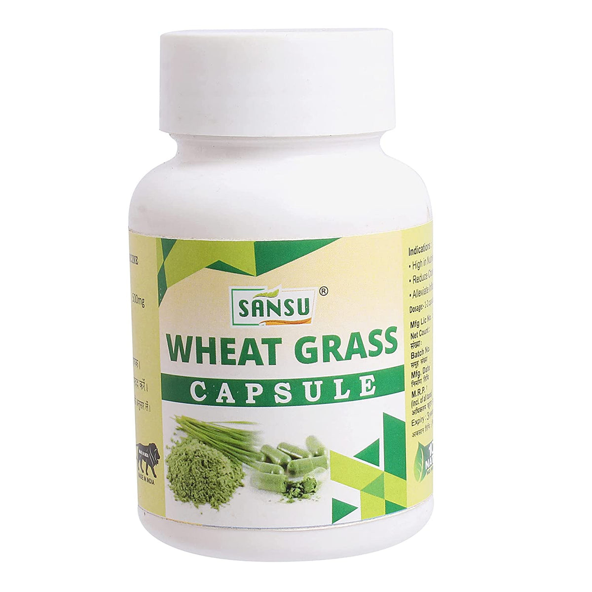 SANSU wheat grass capsules