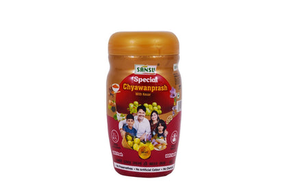 SANSU Special Chyawanprash | Enriched with Kesar | 2x Strength, Stamina & Energy