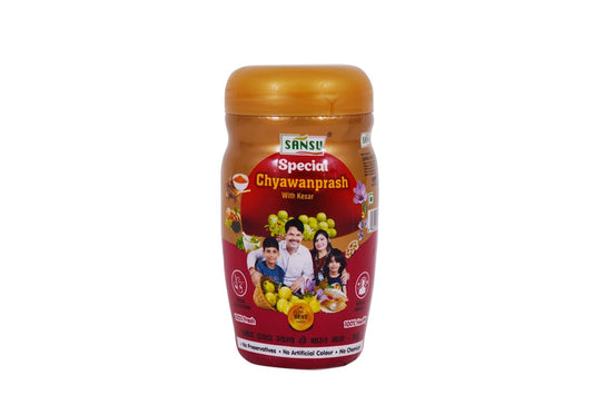 SANSU Special Chyawanprash | Enriched with Kesar | 2x Strength, Stamina & Energy