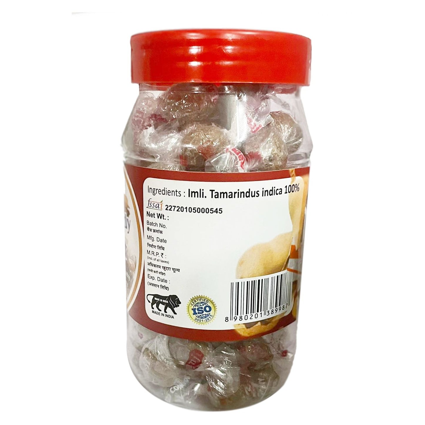 SANSU Imli Candy, Khatti, Methi Imli, Tamarind Twist Candy, Tamarind Candy, 200g (Pack of 1)